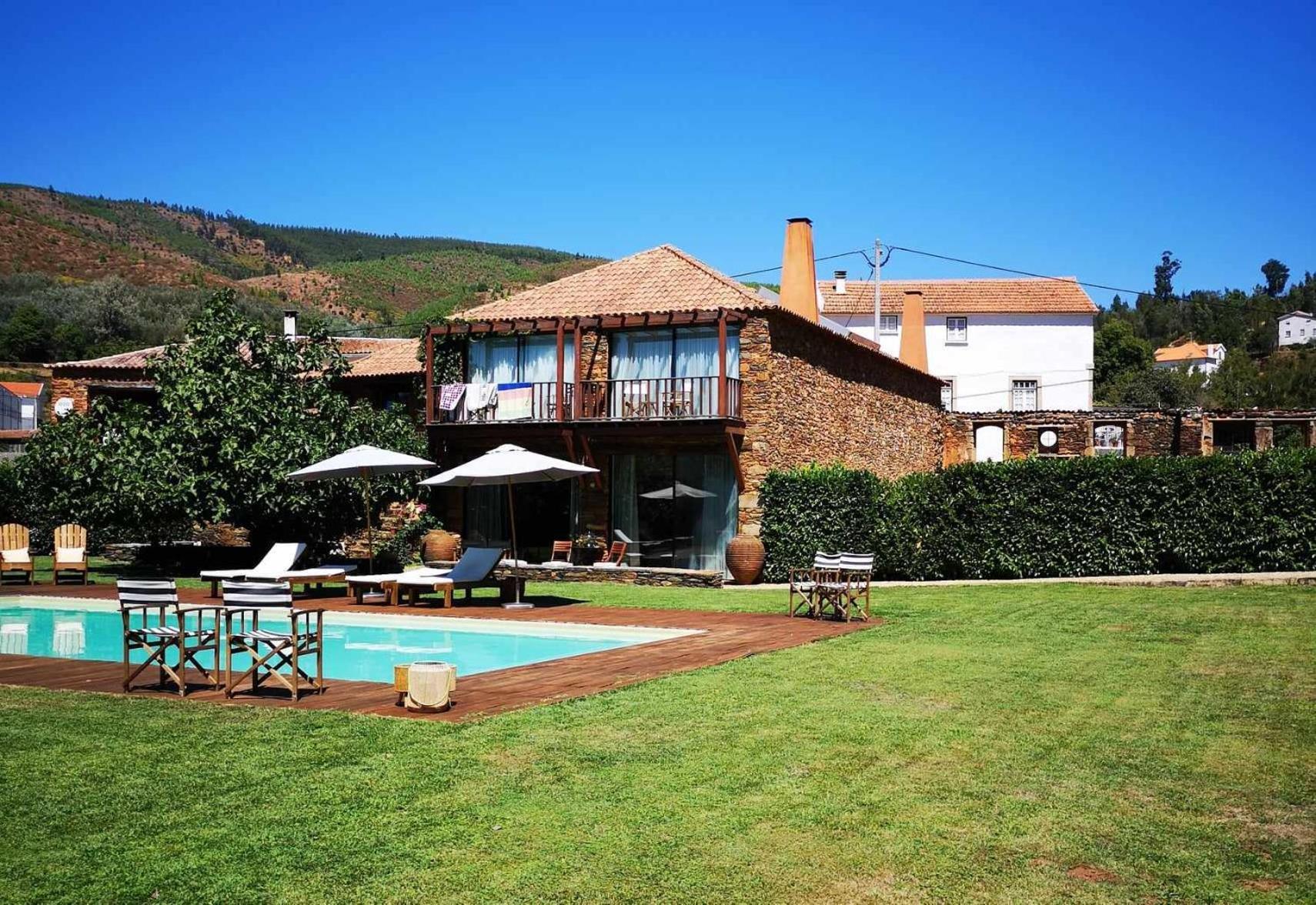 Casa De Baixo - Nature Hotel Alvoco das Várzeas 외부 사진