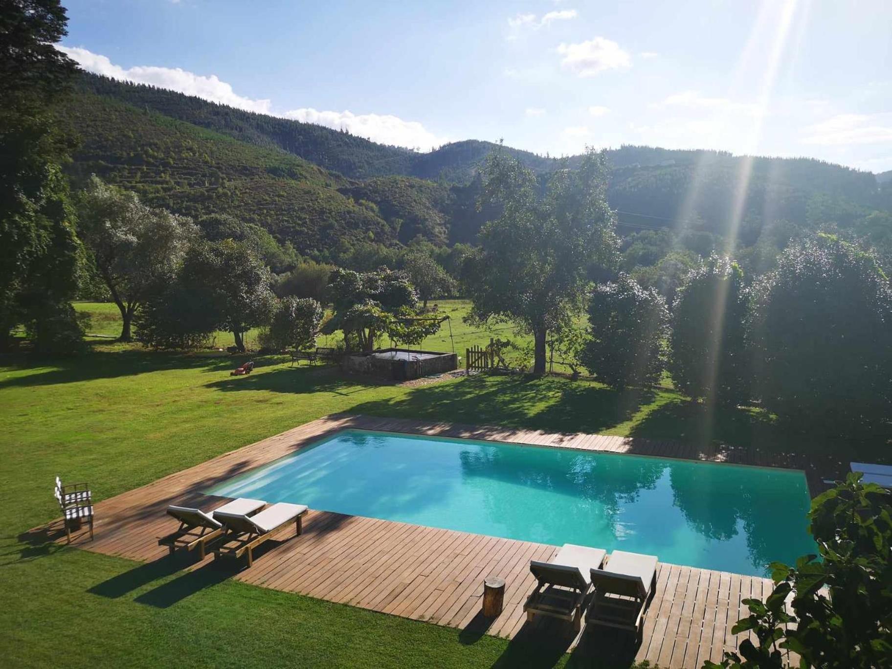 Casa De Baixo - Nature Hotel Alvoco das Várzeas 외부 사진
